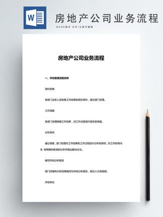 房地产公司业务流程团队协同与节点优化指南